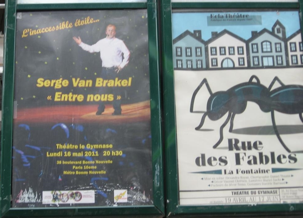 « Entre nous »One man show de Serge Van Brakel